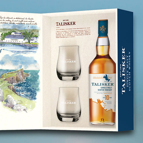 Coffret whisky